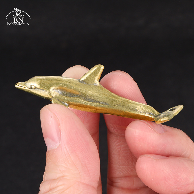 Solid Brass Dolphin Ornaments  - đánh giá và giá Vintage Collectible Ornaments