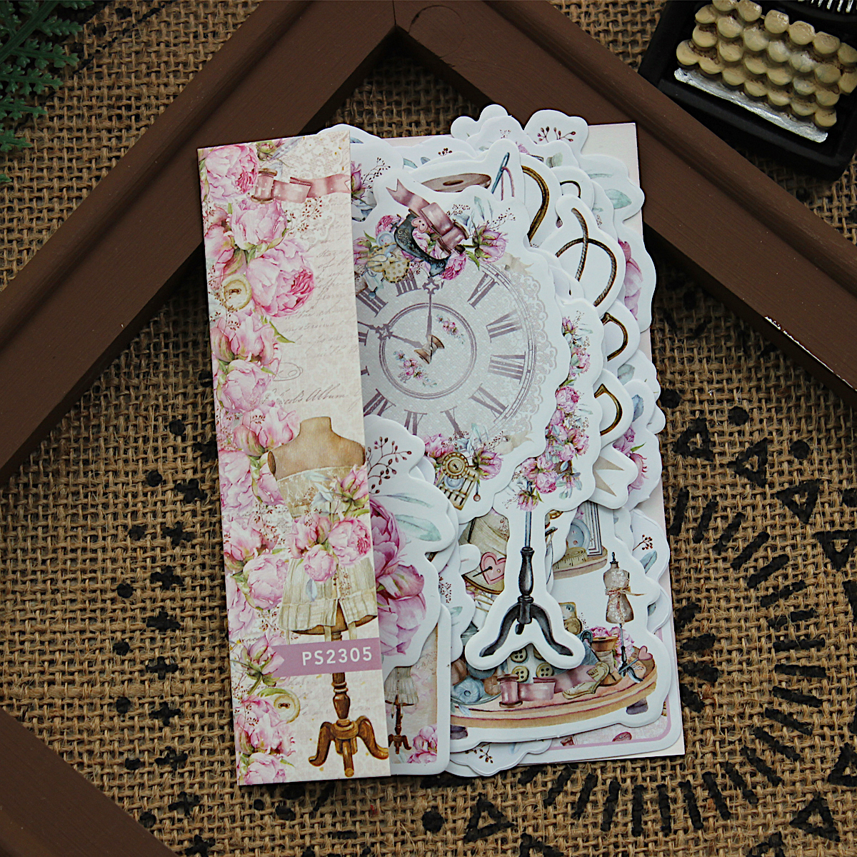 KSCRAFT 40pcs Vintage Stickers - đánh giá và giá Vintage Collectible Cards