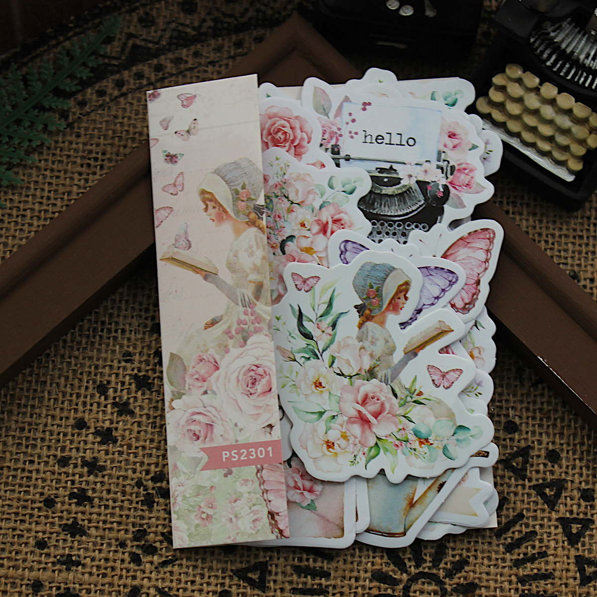 KSCRAFT 40pcs Vintage Stickers - đánh giá và giá Vintage Collectible Cards