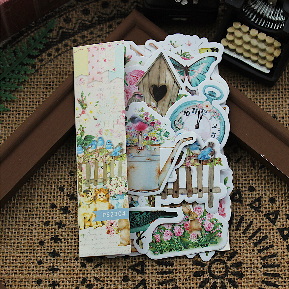 KSCRAFT 40pcs Vintage Stickers - đánh giá và giá Vintage Collectible Cards