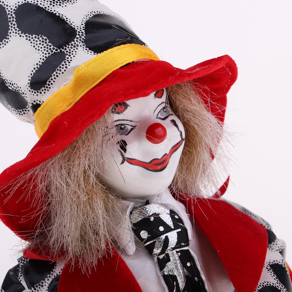 Decorative Porcelain Clown Dol - đánh giá và giá Vintage Collectible Porcelain Dolls