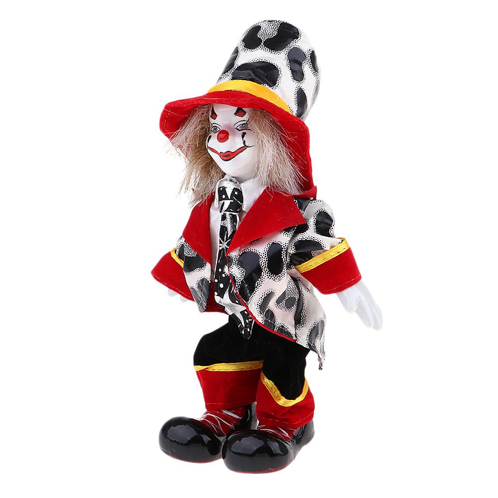 Decorative Porcelain Clown Dol - đánh giá và giá Vintage Collectible Porcelain Dolls
