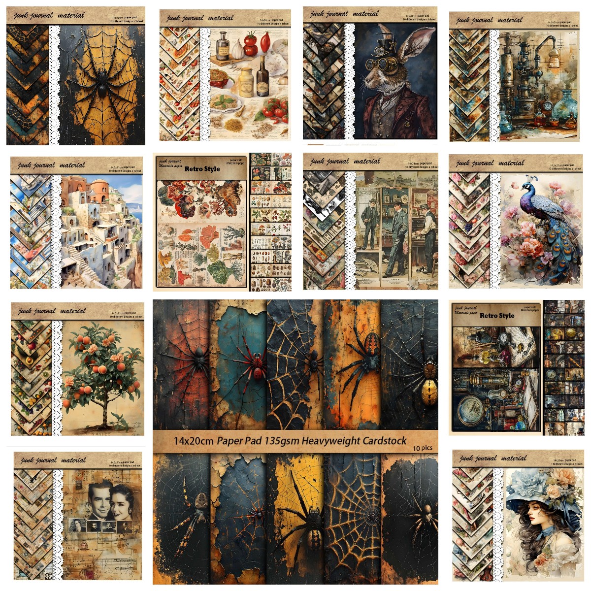 New Vintage Material Papers DI - đánh giá và giá Vintage Collectible Cards