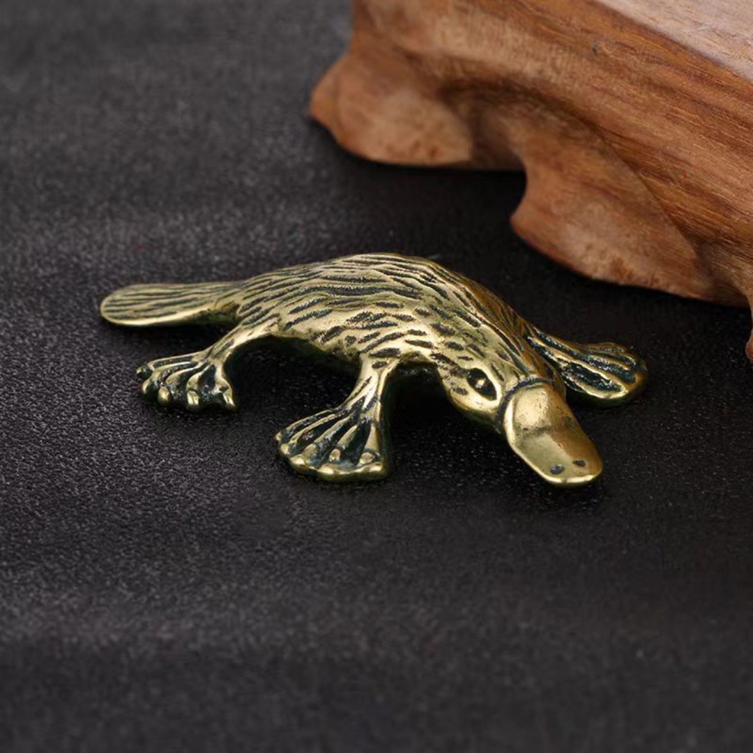 Vintage Brass Platypus Figurin - đánh giá và giá Vintage Collectible Ornaments