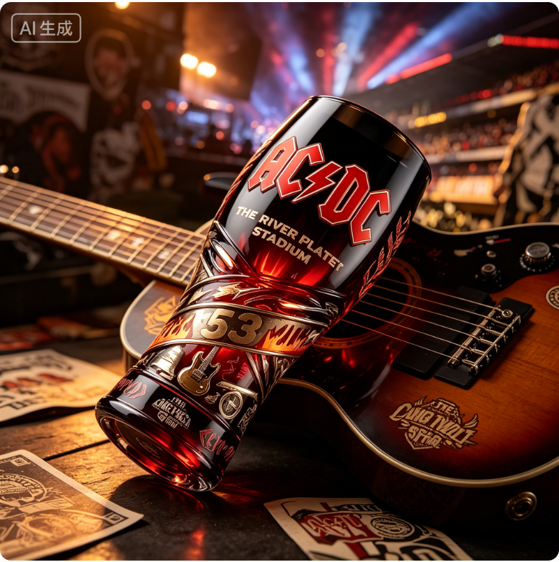 Vintage Rock Music 3D Embossed - đánh giá và giá Vintage Collectible Glassware