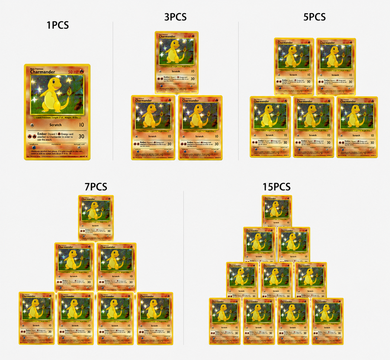 DIY PTCG Classic Holo Cards Ba - đánh giá và giá Vintage Pokemon Collectible
