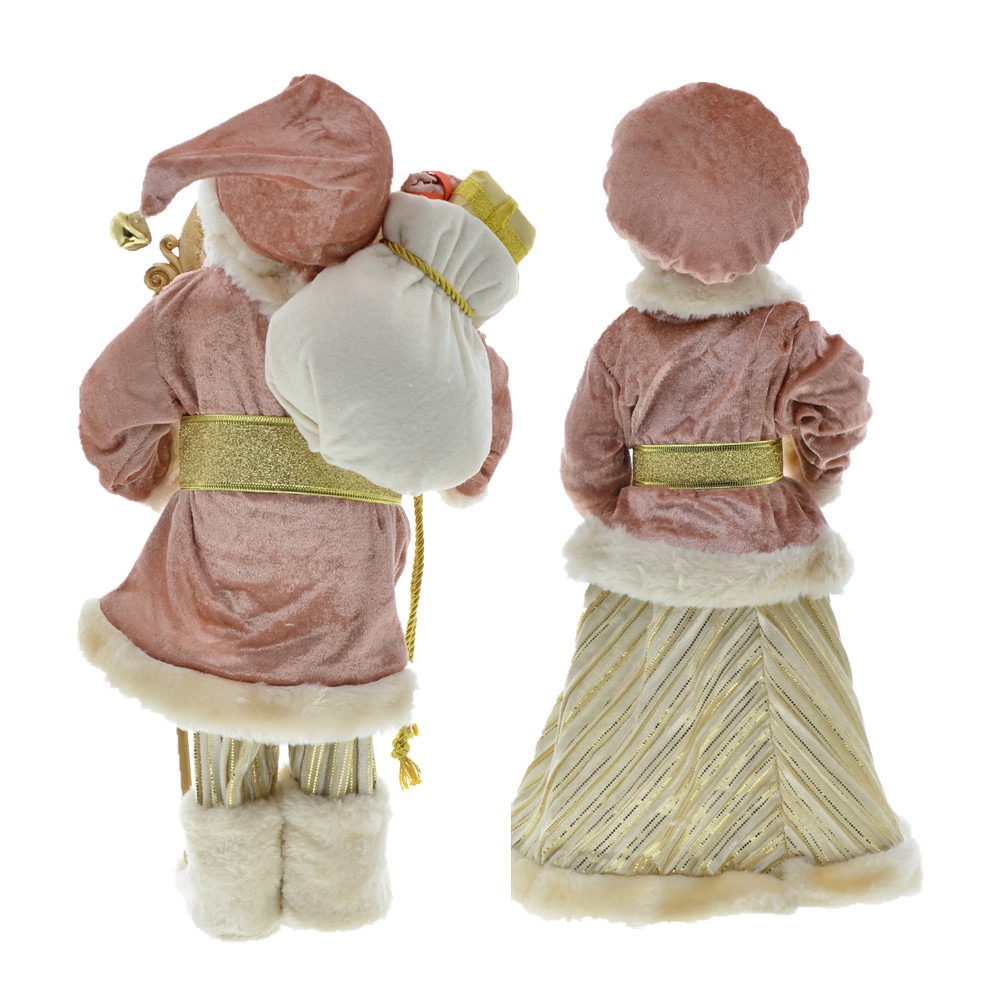 Santa Claus Grandparents Figur - đánh giá và giá Vintage Collectible Santa