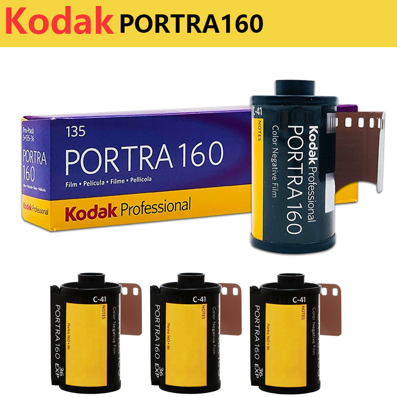 1/2/3/5Roll Kodak PORTRA 160 3 - đánh giá và giá Film Camera 35Mm