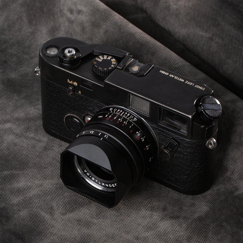 Lightweight Square Metal Lens  - đánh giá và giá Lens Cap Vintage