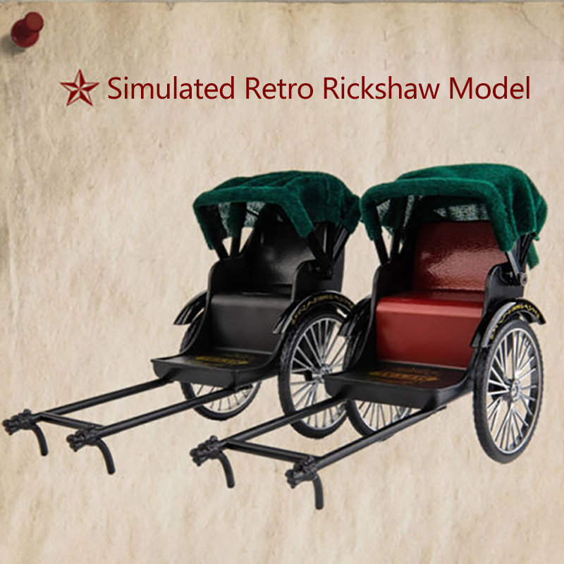 Mini Simulated Retro Rickshaw  - đánh giá và giá Vintage Collectible Model Cars