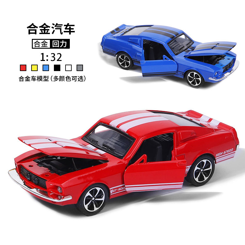 1:32 Diecast Alloy Ford Mustan - đánh giá và giá Vintage Collectible Model Cars