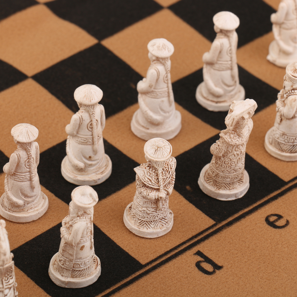 Thematic Antique Chinese Chess - đánh giá và giá Vintage Game Collection