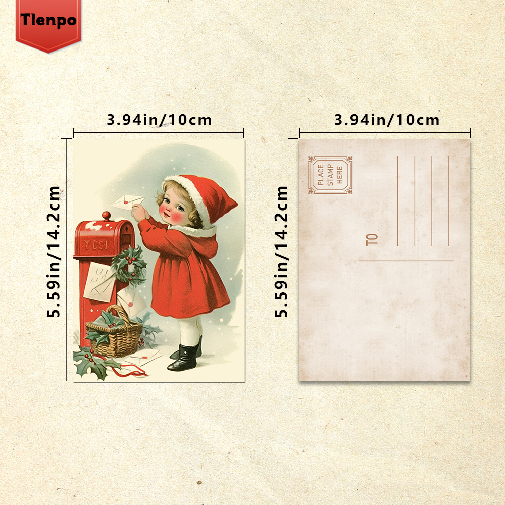 32pcs, vintage Christmas postc - đánh giá và giá Vintage Collectible Santa