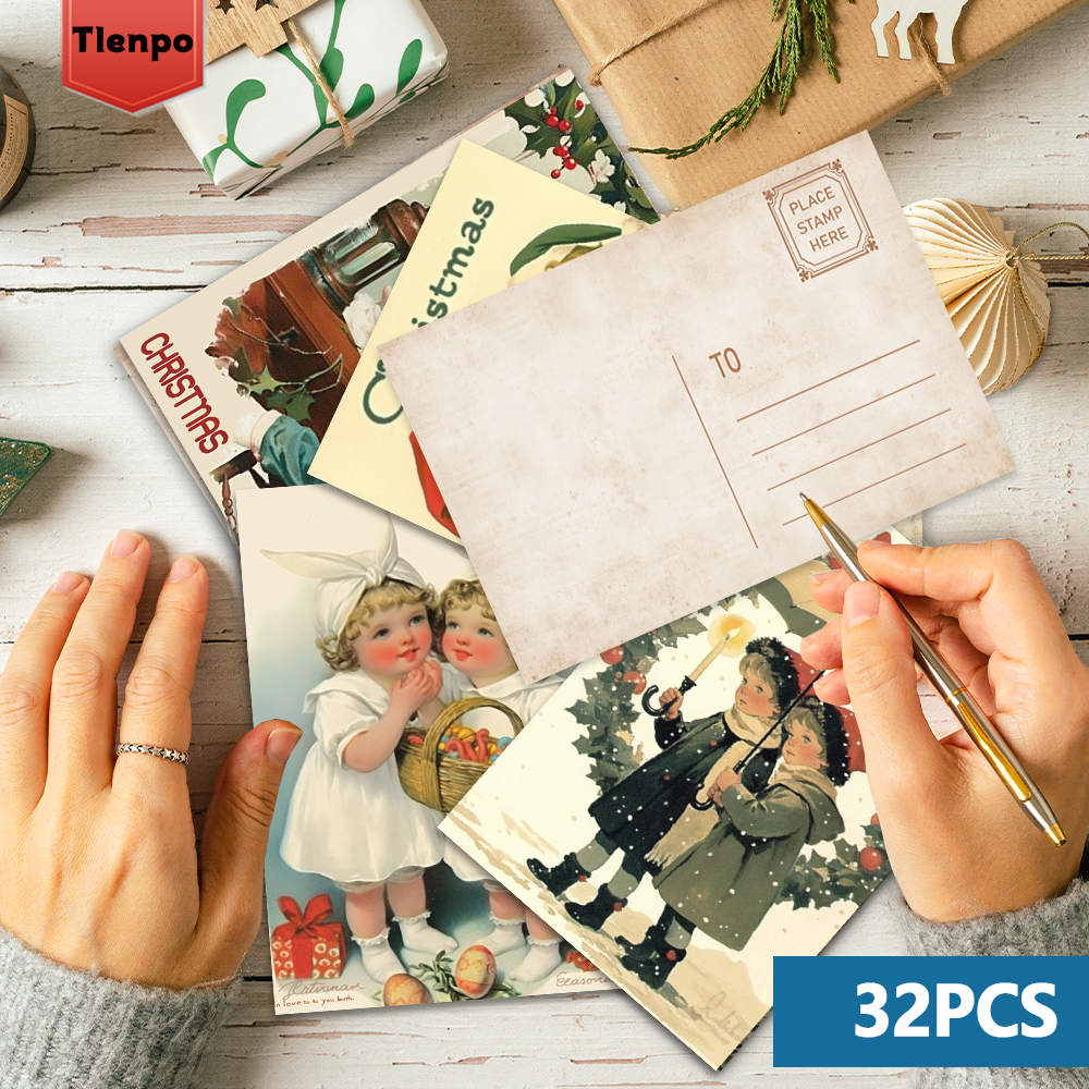 32pcs, vintage Christmas postc - đánh giá và giá Vintage Collectible Santa