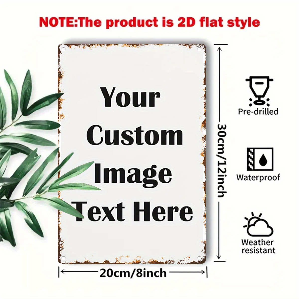 Custom Image/Text Metal Tin Si - đánh giá và giá Vintage Collectible Plates