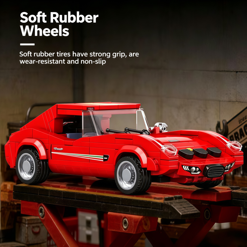 Classic red vintage sports car - đánh giá và giá Vintage Collectible Toy Cars
