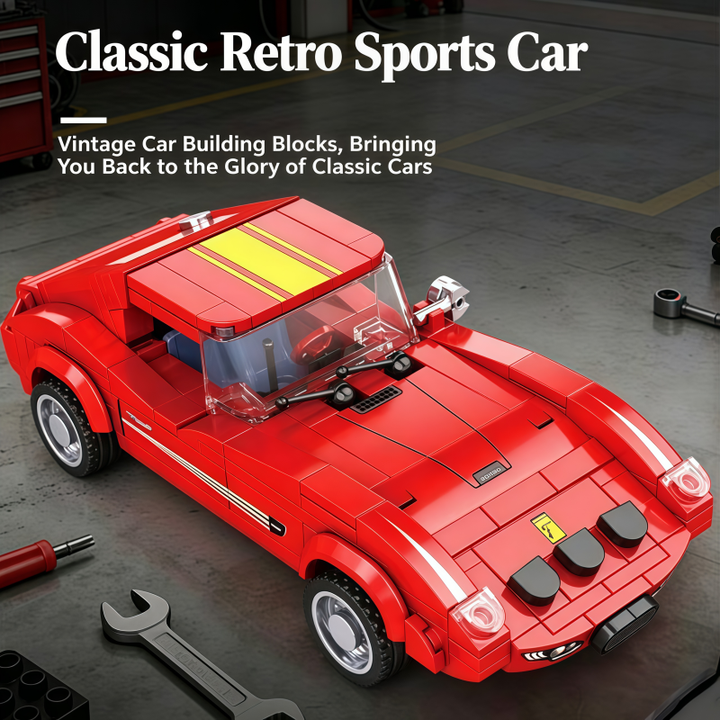 Classic red vintage sports car - đánh giá và giá Vintage Collectible Toy Cars