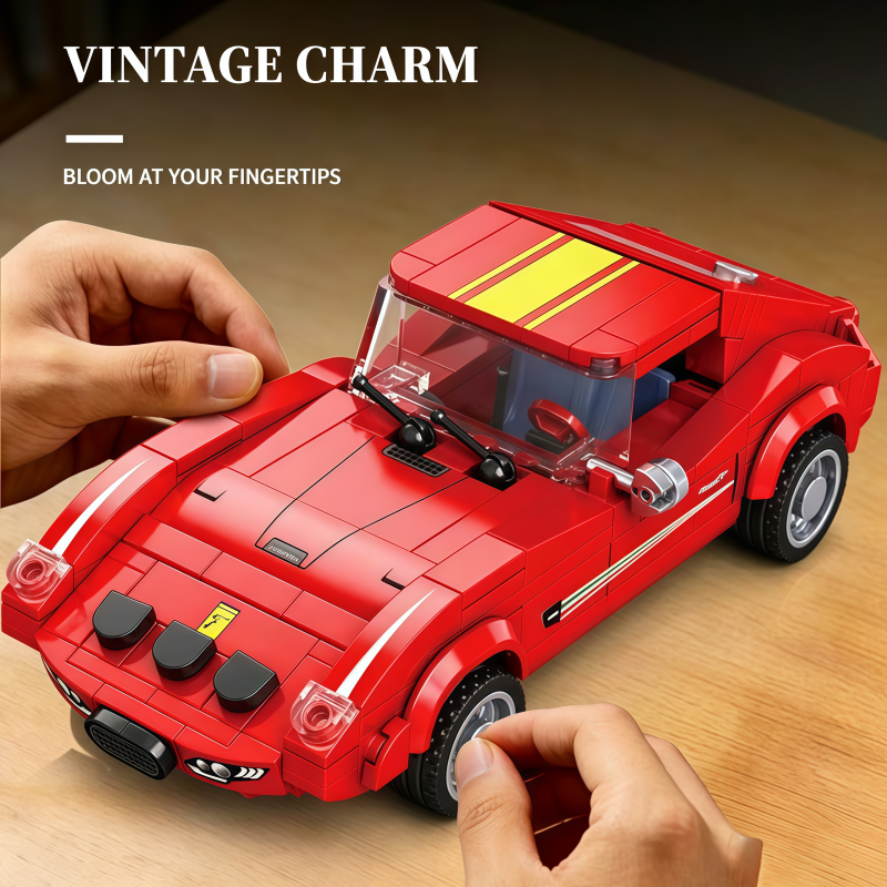 Classic red vintage sports car - đánh giá và giá Vintage Collectible Toy Cars