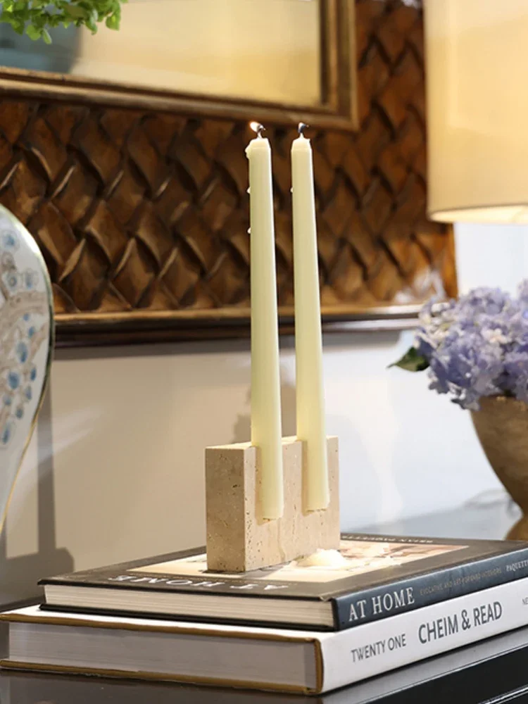 2 Holes Marble Candlestick Hol - đánh giá và giá Collectible Vintage Matches