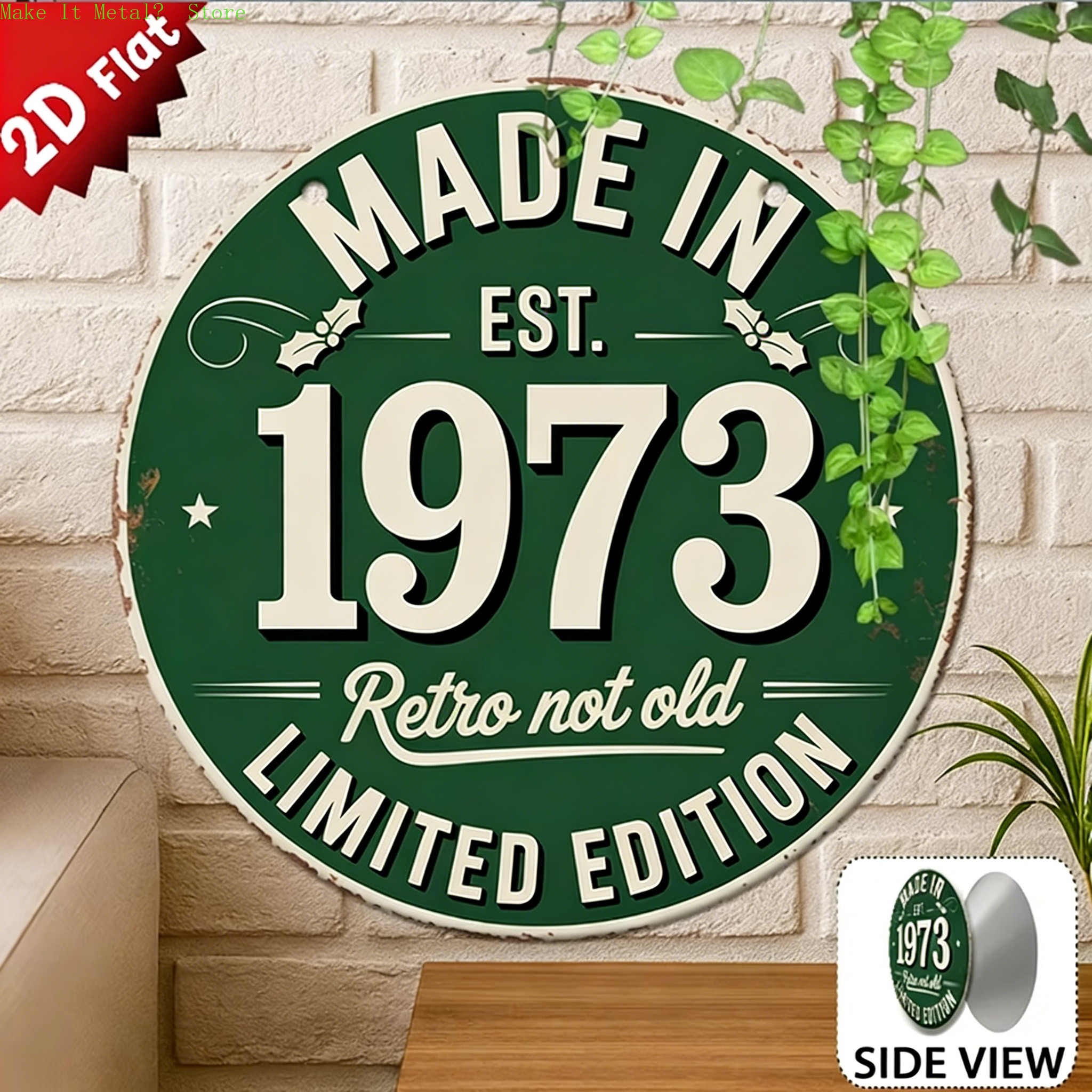 Made in 1976 Retro Not Old 2D  - đánh giá và giá Vintage Collectible Plates