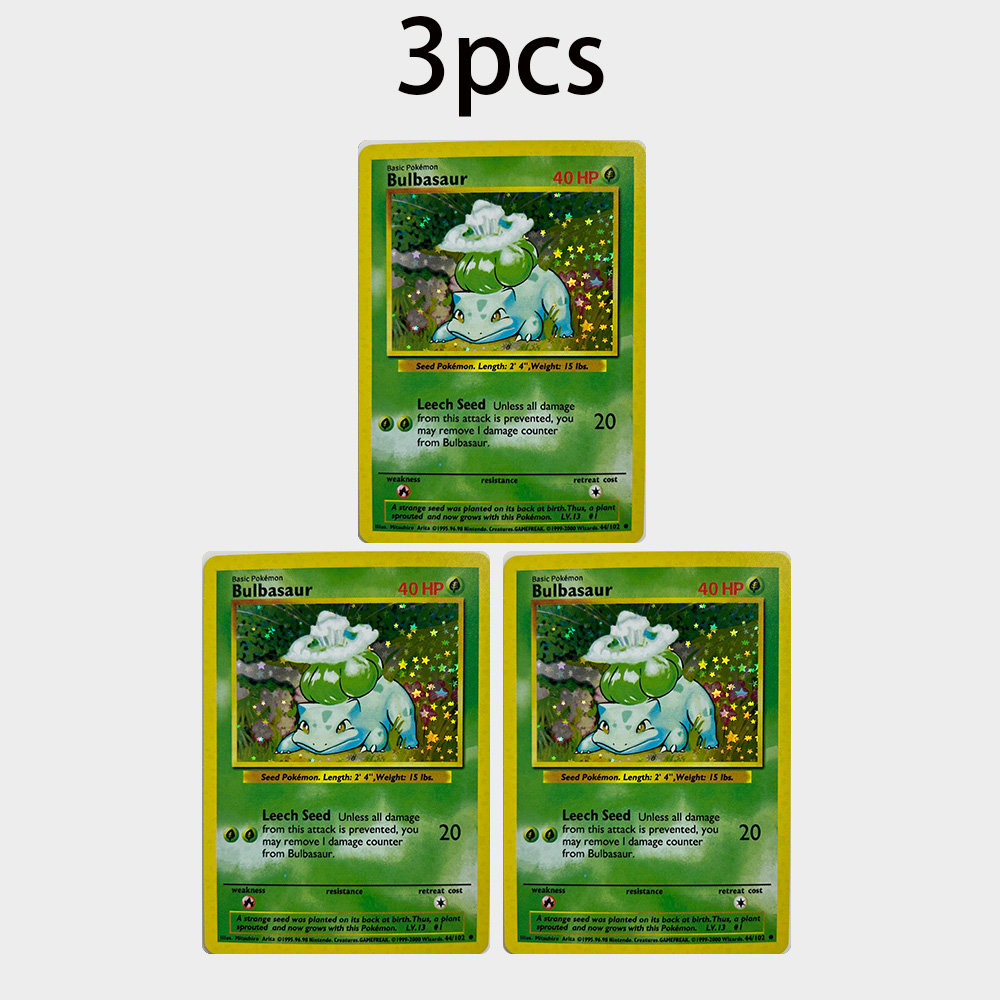 DIY PTCG TCG Cards Bulbasaur V - đánh giá và giá Vintage Game Collection