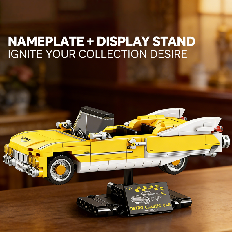 Yellow Vintage Convertible Car - đánh giá và giá Vintage Collectible Model Cars